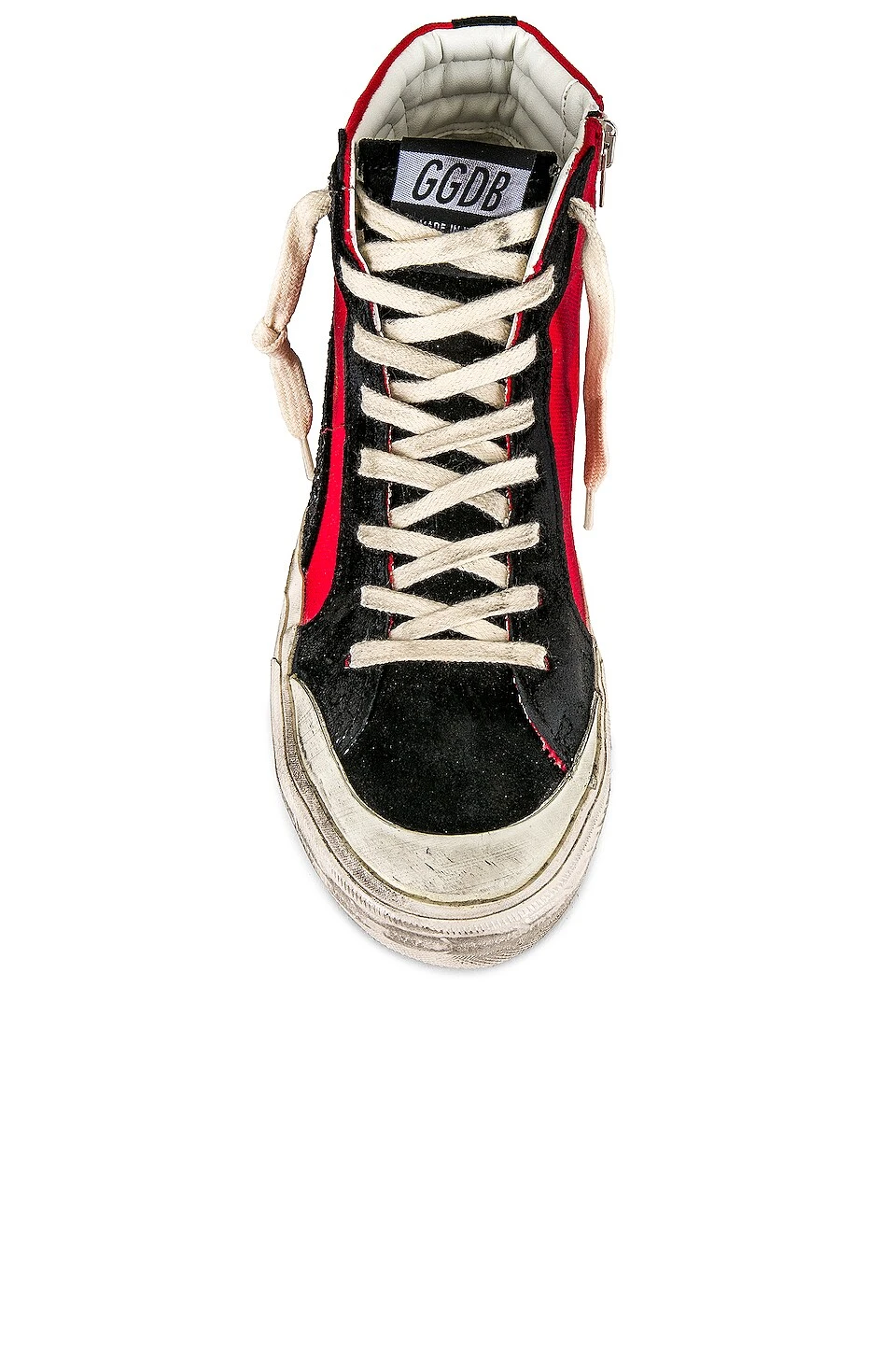 Golden Goose Slide Sneaker Red & Black - Image 4
