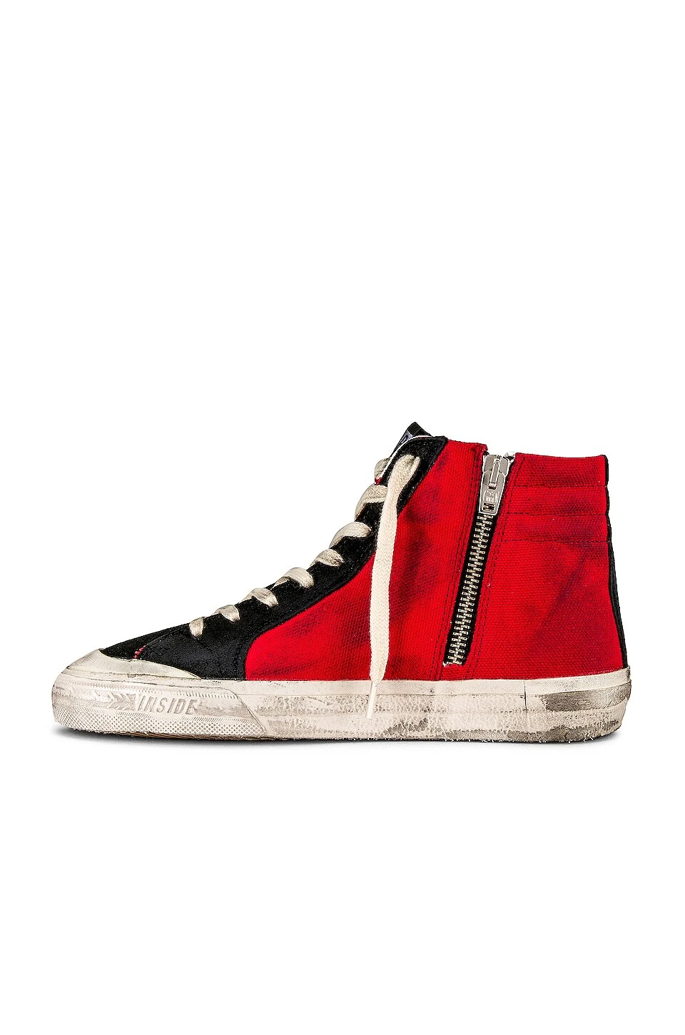 Golden Goose Slide Sneaker Red & Black - Image 5