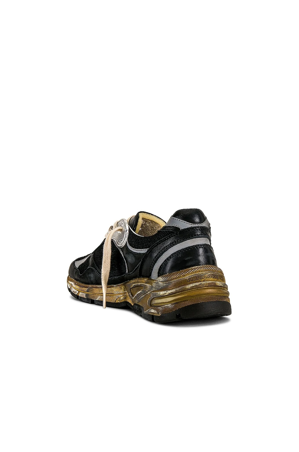 Golden Goose Running Dad Sneaker Black, Silver, & Ice - Image 3