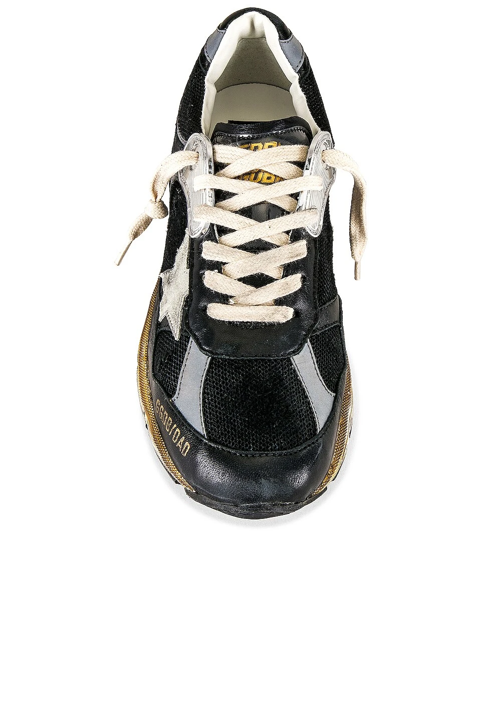 Golden Goose Running Dad Sneaker Black, Silver, & Ice - Image 4
