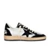 Golden Goose Ballstar Sneaker Silver & Black