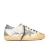 Golden Goose SUPERSTAR 스니커즈 White, Taupe, & Silver