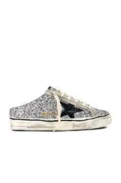 Golden Goose Superstar Sneaker Silver, Ice, & Black