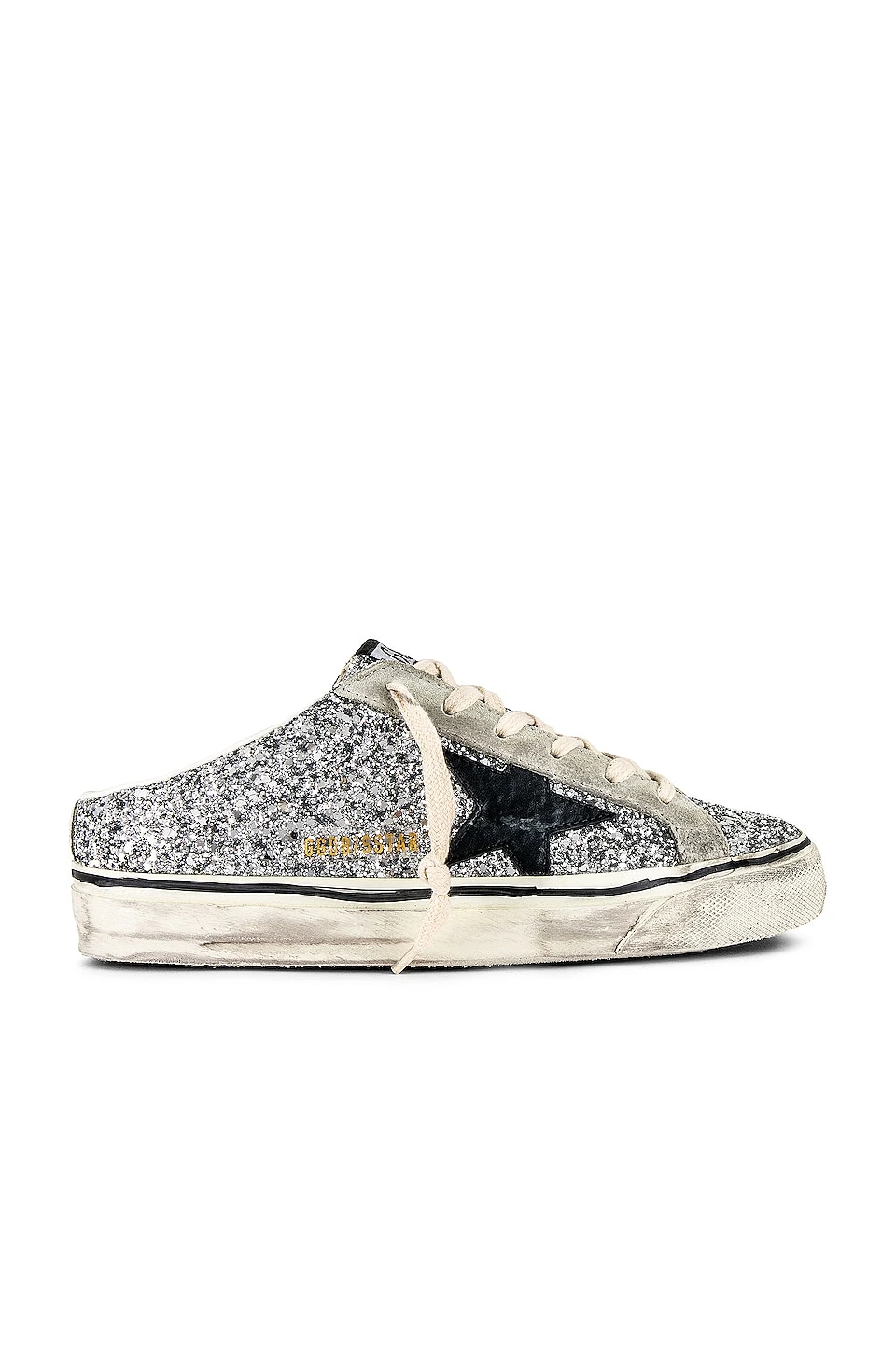 Golden Goose Superstar Sneaker Silver, Ice, & Black
