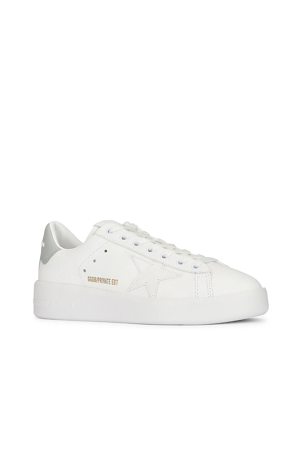 Golden Goose X Revolve Purestar Sneaker White & Light Blue - Image 2