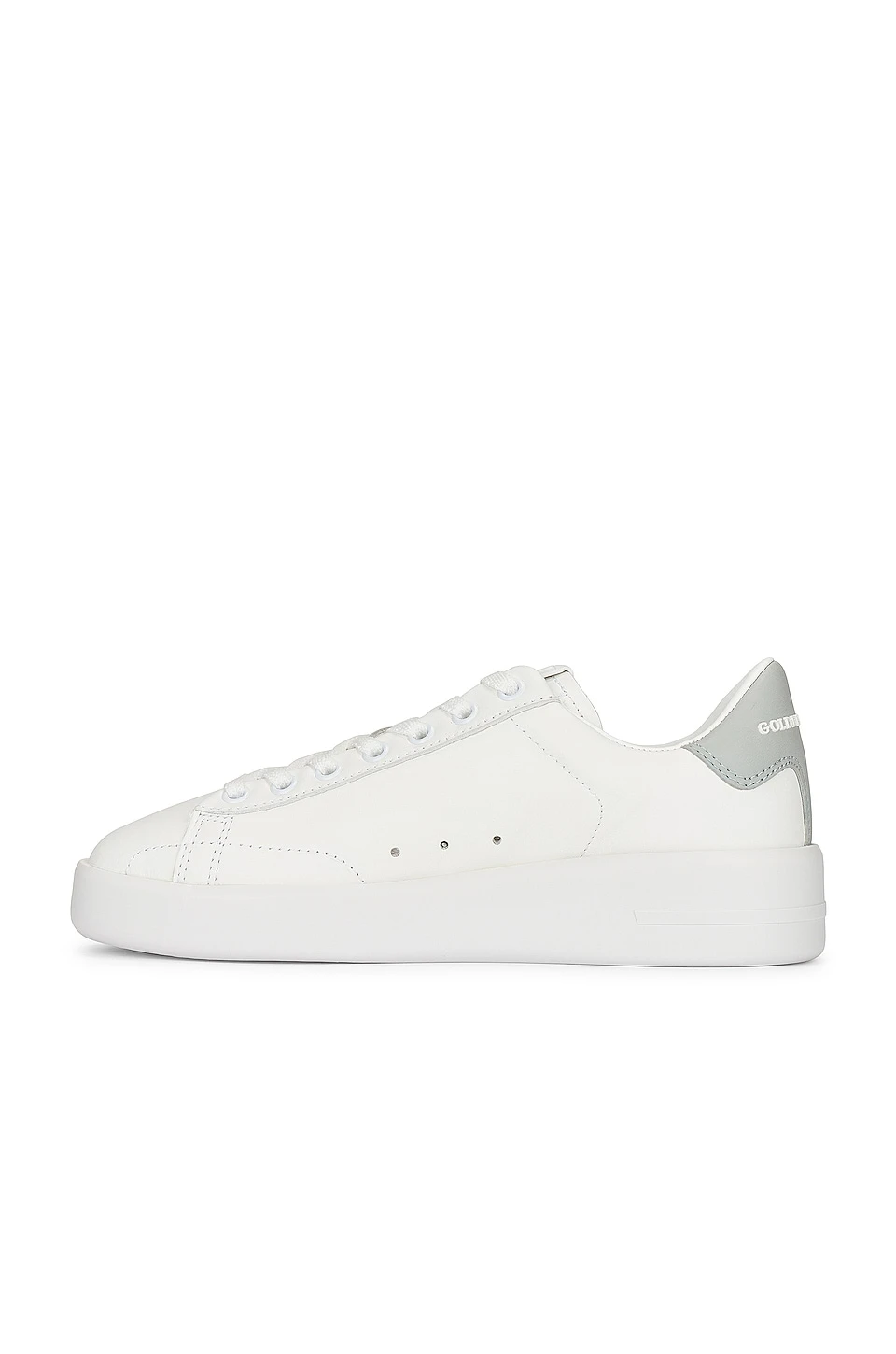 Golden Goose X Revolve Purestar Sneaker White & Light Blue - Image 5