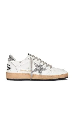 Golden Goose ZAPATILLA DEPORTIVA BALL STAR White & Silver