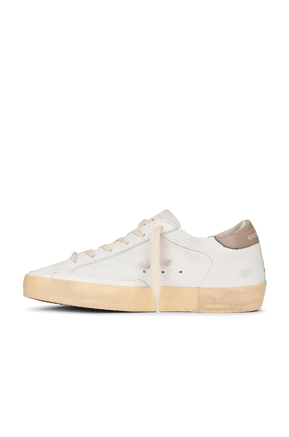 Golden Goose Super-Star Sneaker White, Antique Pink, Grey - Image 5