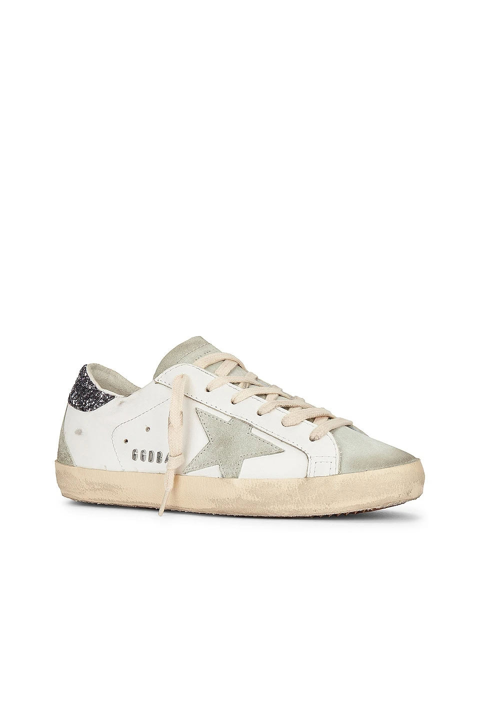 Golden Goose Super-Star Sneaker White, Ice, & Grey - Image 2