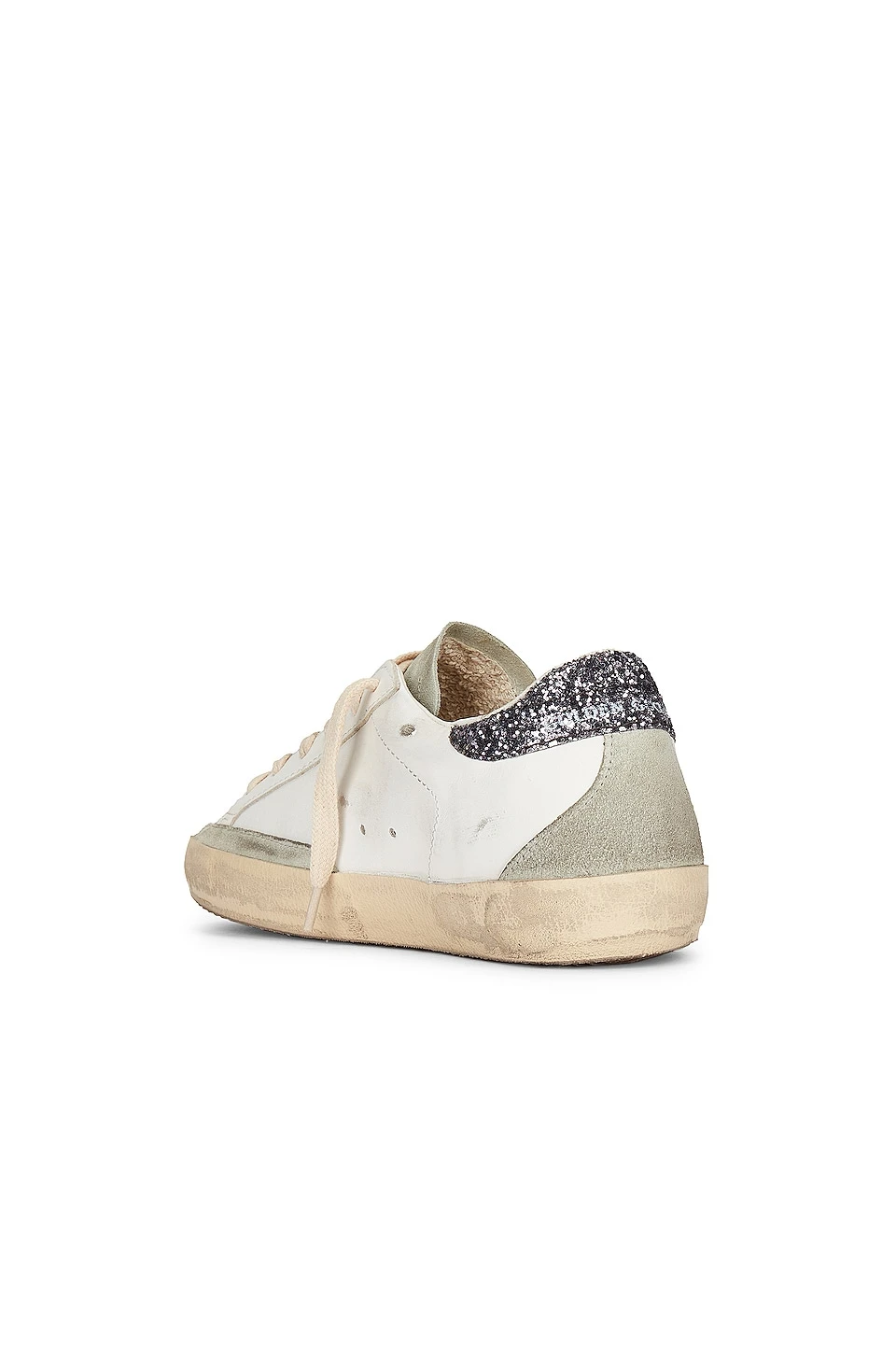 Golden Goose Super-Star Sneaker White, Ice, & Grey - Image 3
