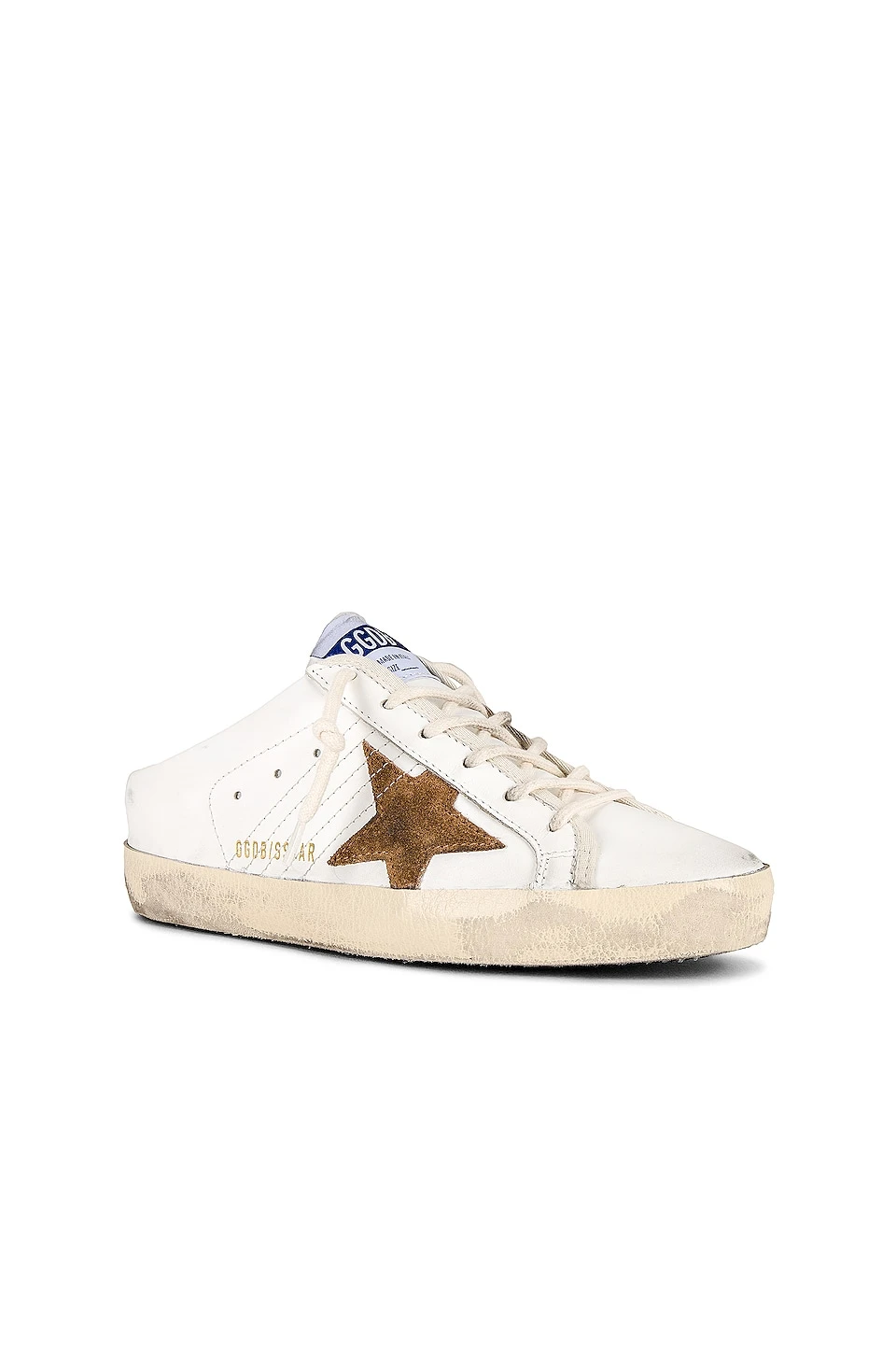 Golden Goose Super-Star Sneaker White & Tobacco - Image 2
