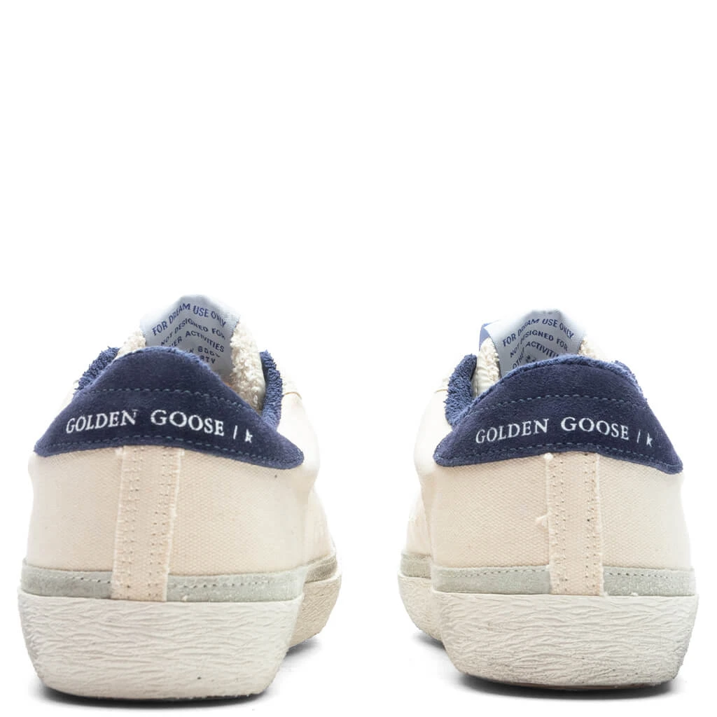 Golden Goose Women's Super Star Suede Star - Cream/Blue - Image 4