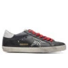 Golden Goose Super-Star Sneakers - Dark Brown/White Black Zebra