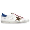 Golden Goose Super-Star Sneakers - White/Brown/Black