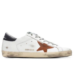 Golden Goose Super-Star Sneakers - White/Orange