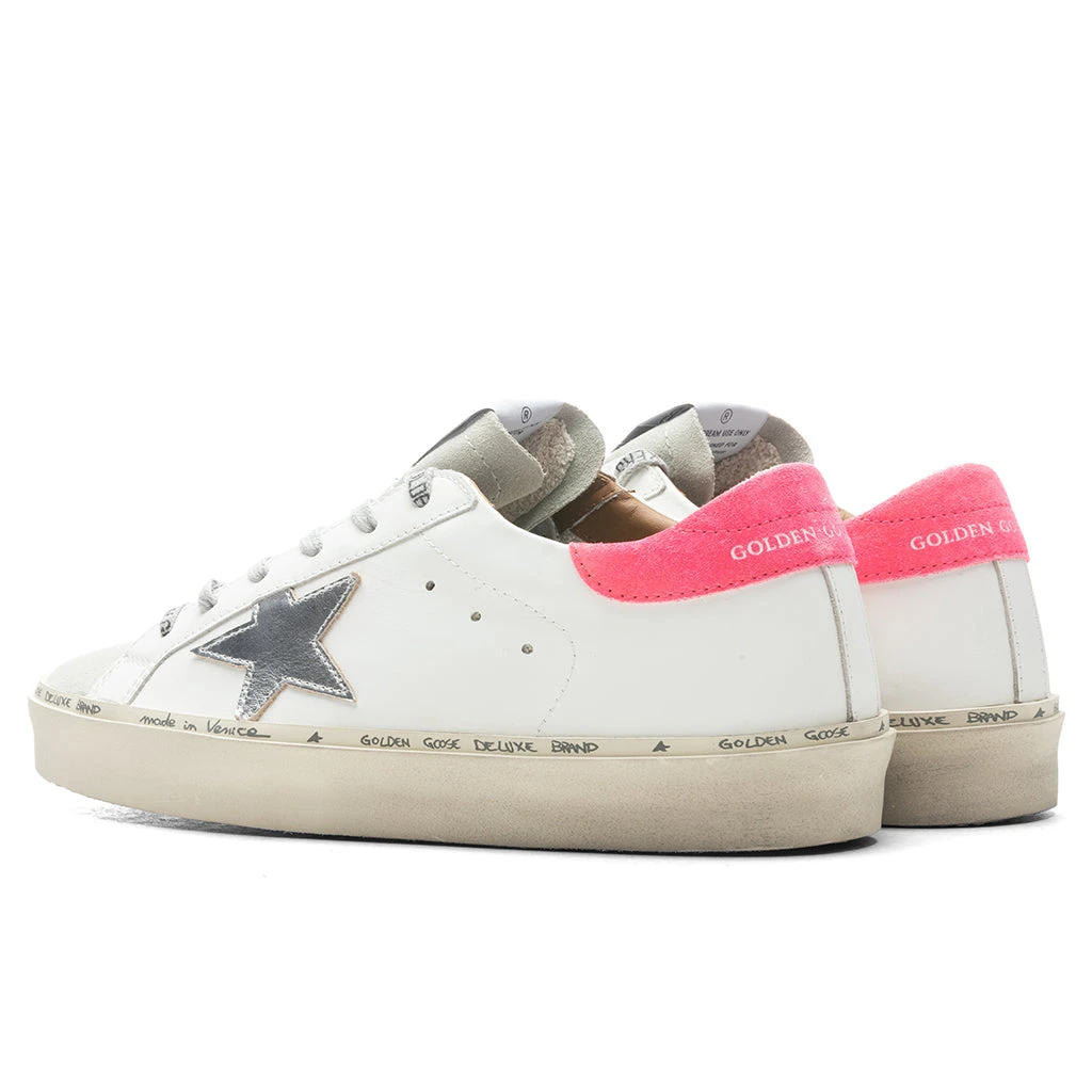 Golden Goose Women's Hi Star - White/Lobster Fluorescent - Image 3