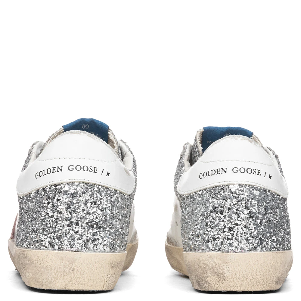 Golden Goose Women's Super-Star Sneakers - Ice White/Silver Pink - Image 4