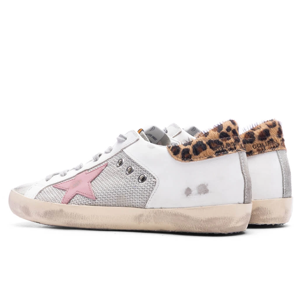 Golden Goose Women's Super-Star - Light Silver/Beige/Black Leopard - Image 3