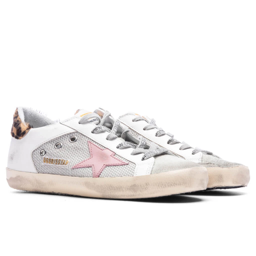 Golden Goose Women's Super-Star - Light Silver/Beige/Black Leopard - Image 2