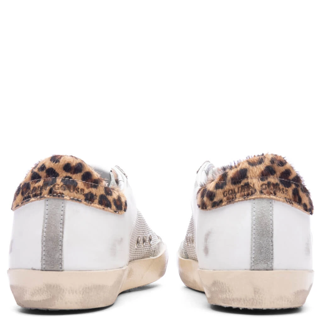 Golden Goose Women's Super-Star - Light Silver/Beige/Black Leopard - Image 4