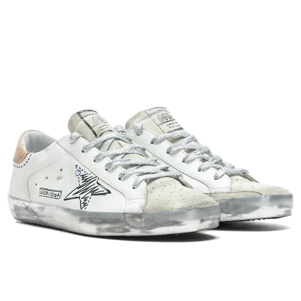 Golden Goose Women's Super-Star Sneakers - White/Ice/Beige - Image 2