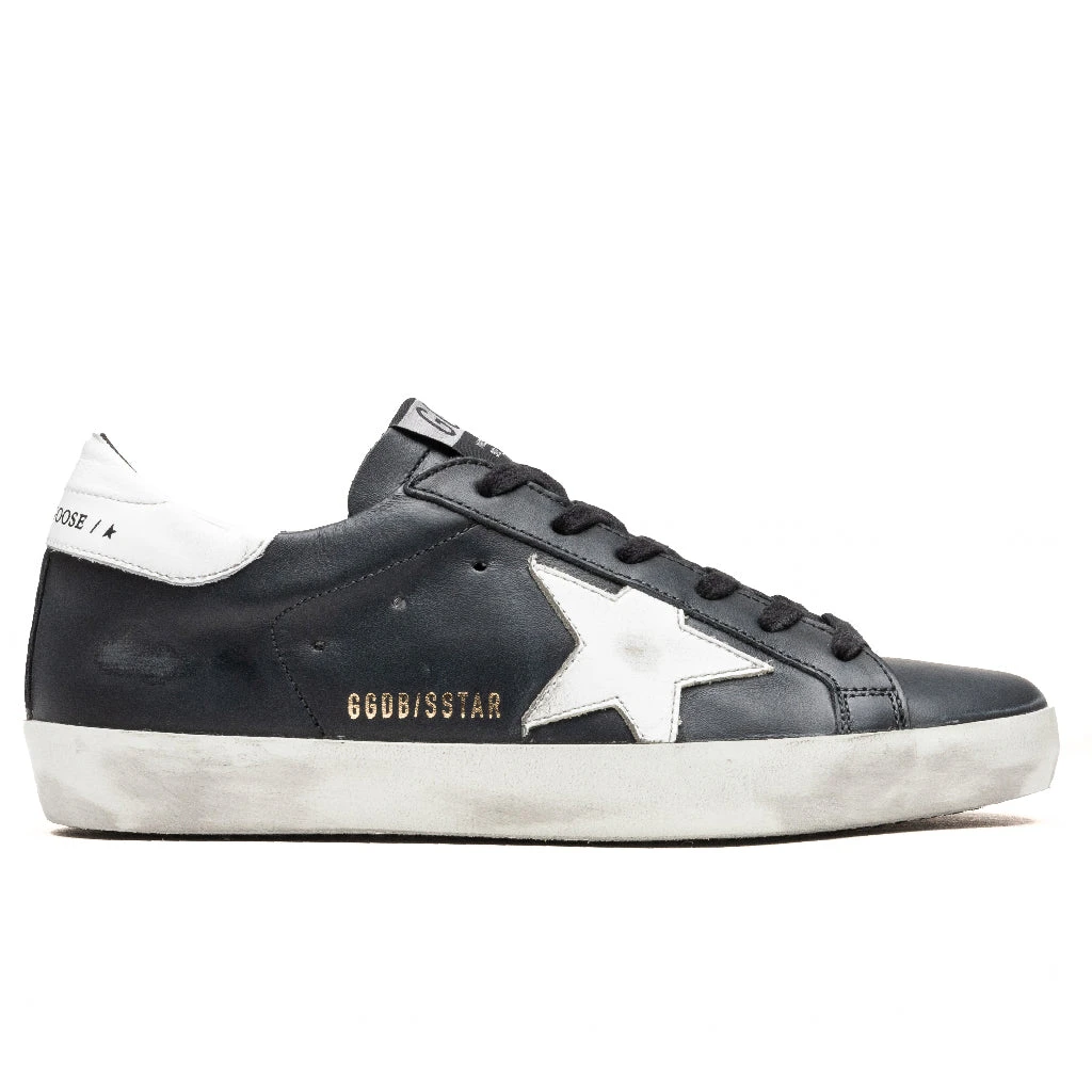 Golden Goose Women's Super-Star Sneakers - Black/White