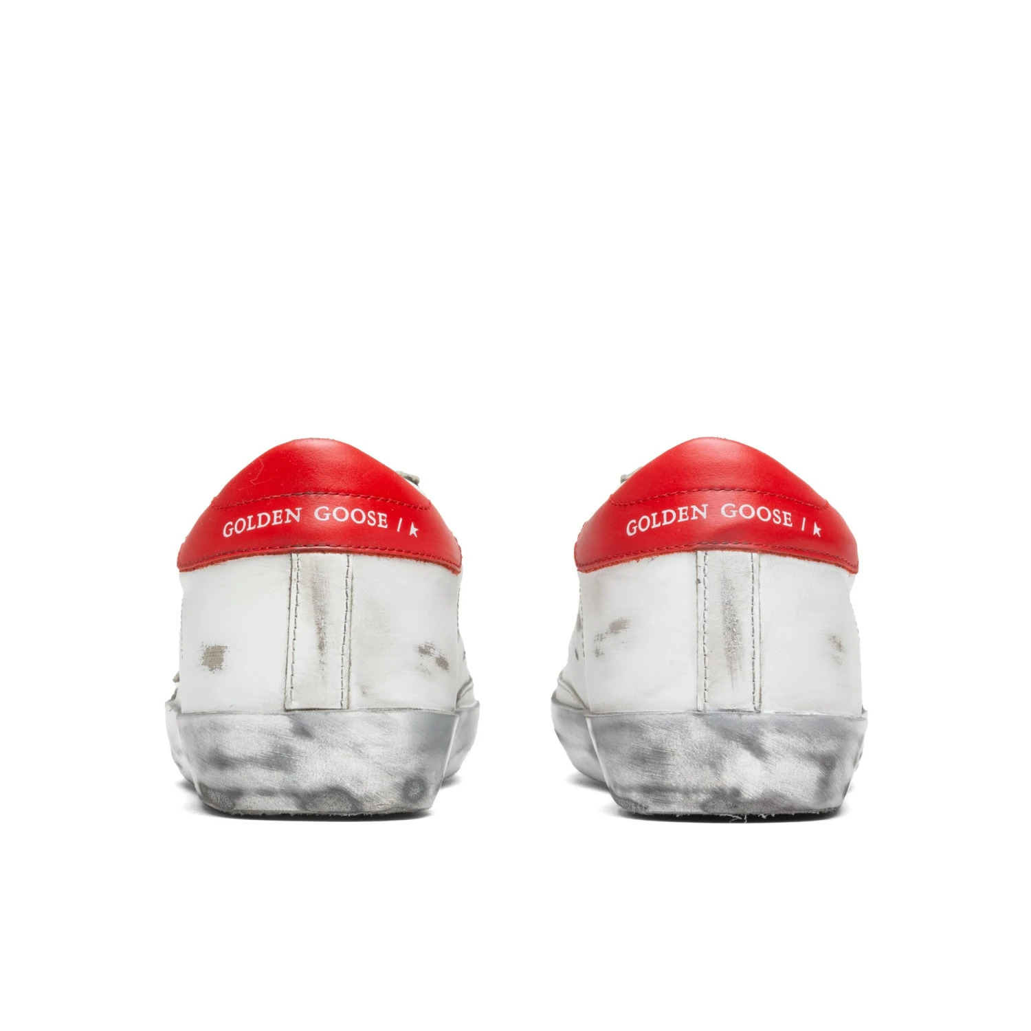 Golden Goose Women's Super-Star Sneakers - White/Ice/Red - Image 4