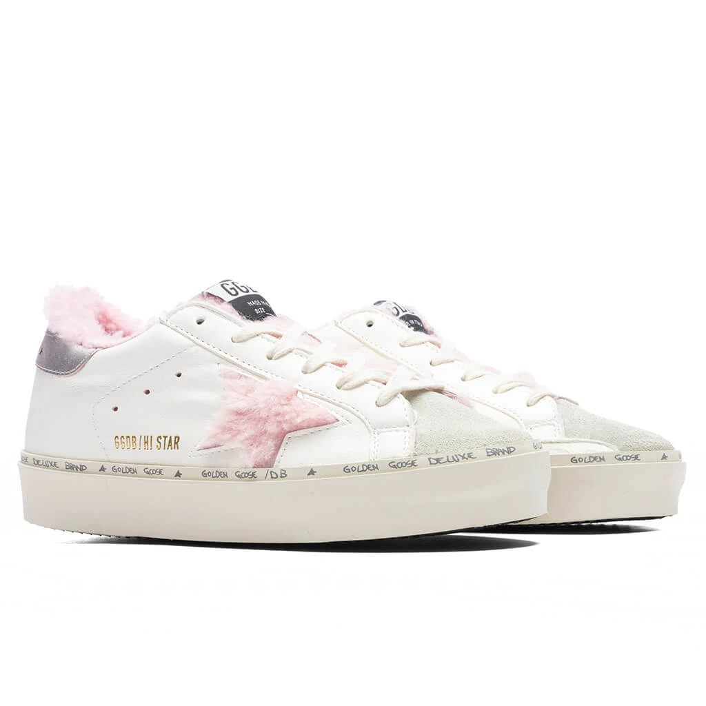 Golden Goose Women's Hi Star Sneakers - White/Ice/Antique Pink - Image 2