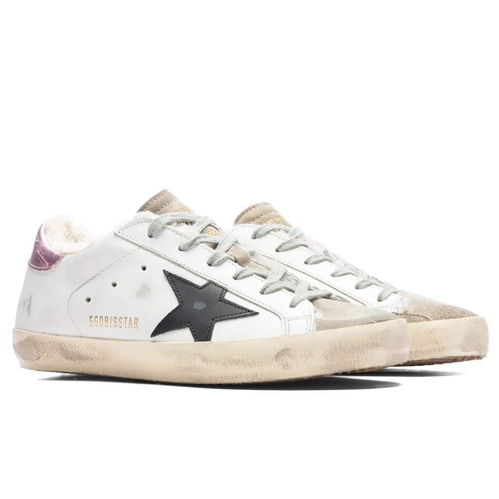 Golden Goose Women's Super-Star Sneakers - White/Ice/Black - Image 2