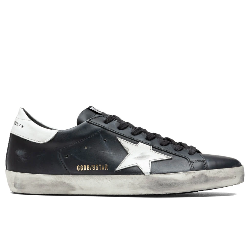 Golden Goose Super-Star Sneakers - Black/White