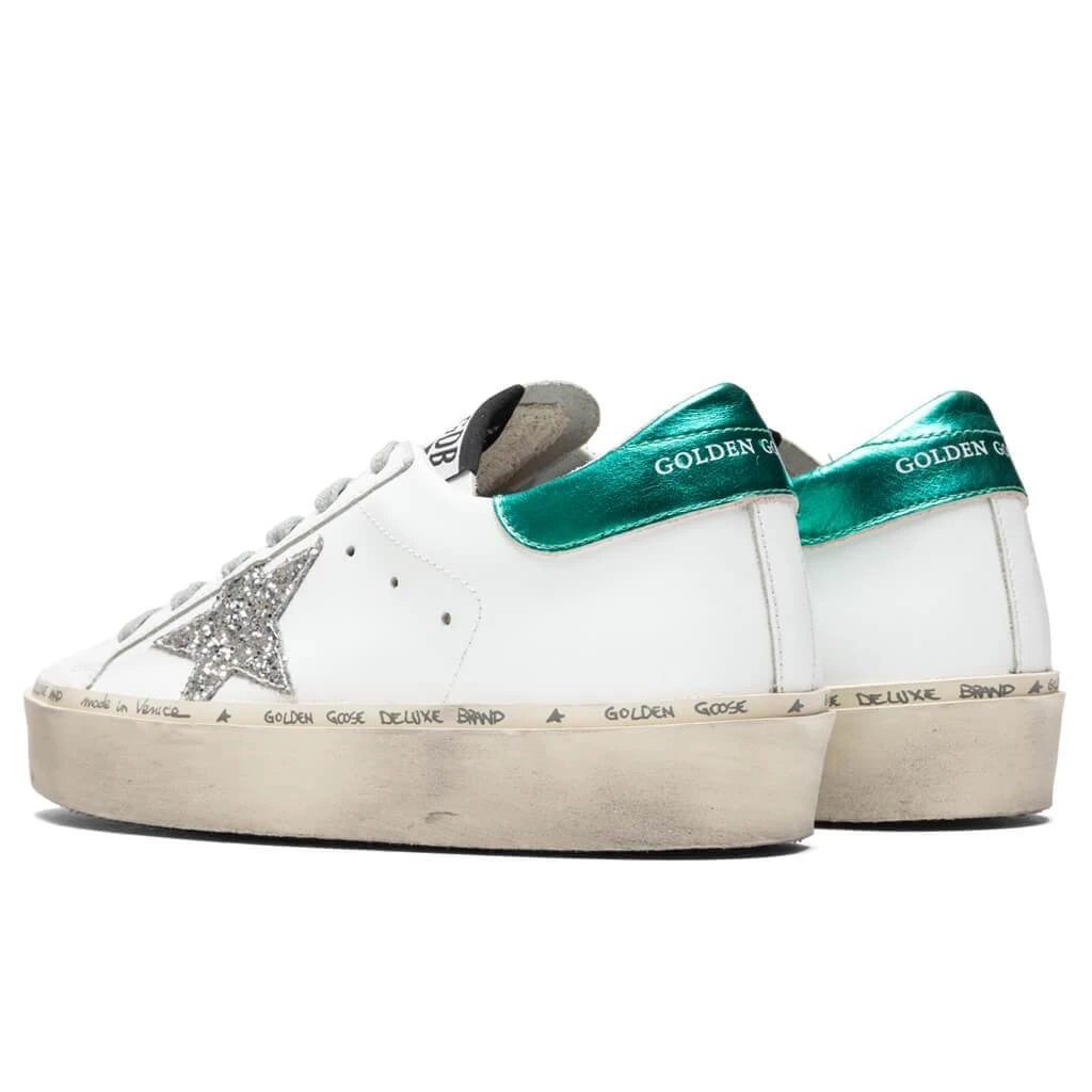 Golden Goose Women's Hi Star - White/Silver/Aquamarine - Image 3